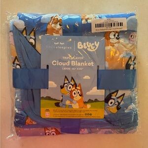 Little Sleepies Bluey Cloud Blanket